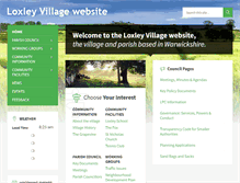 Tablet Screenshot of loxleyvillage.com